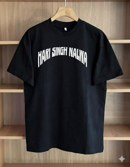 Warrior Arch Text T-Shirt – Black Unisex Desi Streetwear Tee